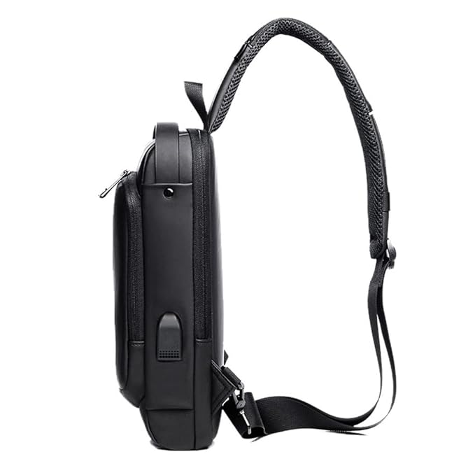 Anti Theft Sling Bag for Men & Women Black