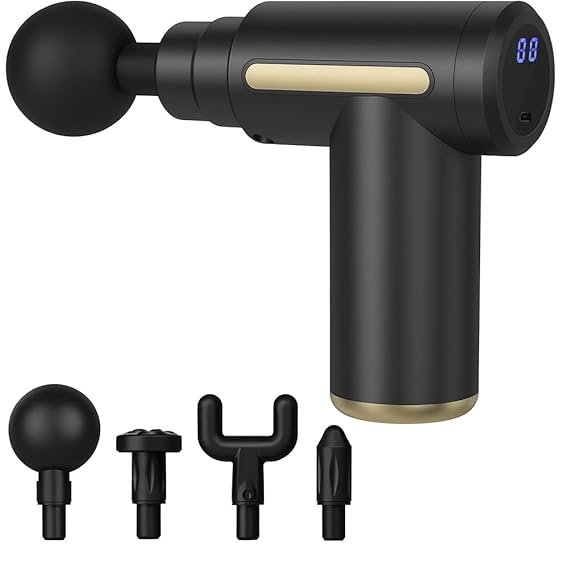 Deep Tissue Massage Gun with LCD Display