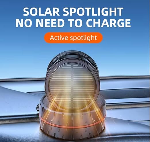 Solar Rotating Car Dashboard Air Freshener/Perfume Diffuser