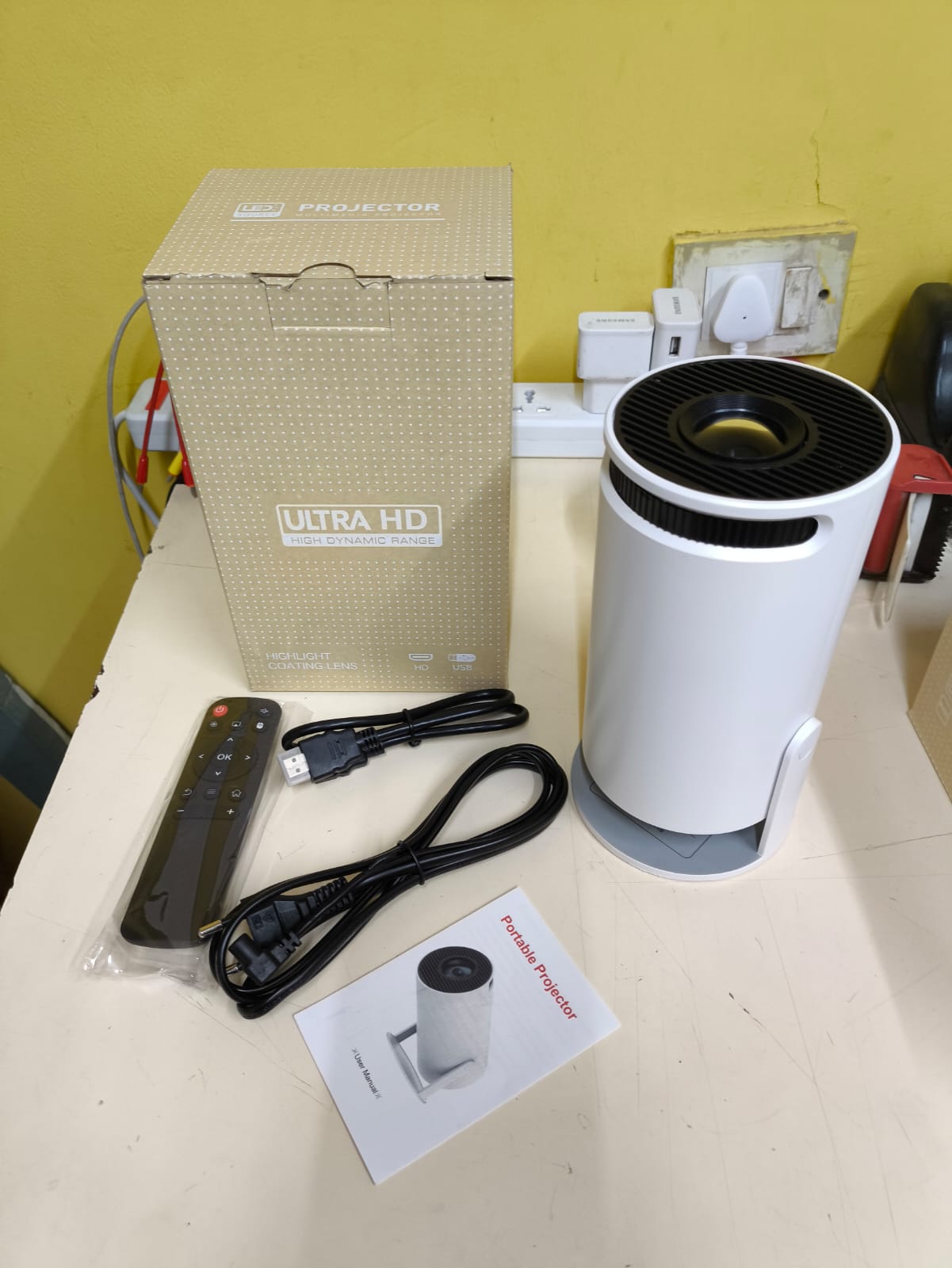 ANDROID 5G WIFI HOME PROJECTOR 4k